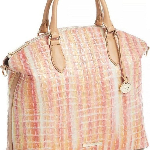 🔹BRAHMIN🔹️ Melbourne Large Duxbury Satchel Multi Royalton +Veronica Wallet Set - Picture 3 of 14